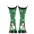High quality  colored Christmas 5 toe socks for men