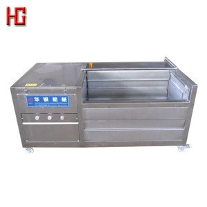 High quality commercial screw type vegetable washer and peeler with CE