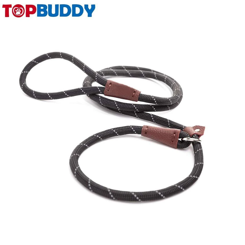 High quality customized nylon rope dog leash