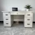 Import High quality customized steel library desk easy assemble drawer table for office from China