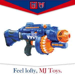 High quality dart sniper machine gun toy, plastic soft air toy gun with bullet