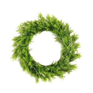 High Quality Hanging Flower Artificial Green Wreath Spring Wreath For Garland wedding Home Decoration