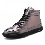 high quality high  top skateboarding shoes flat shoes men casual shoes men