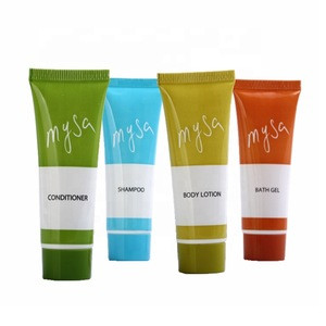 High quality hotel amenities disposable travel size body whitening lotion with customized logo
