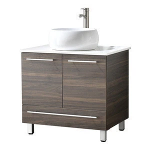 High quality hotel style MDF material bathroom furniture