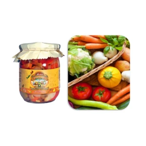 High Quality Italian Pickled Vegetables Mix In Sweet Vinegar
