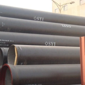 High quality large diameter ductile iron pipes and fittings