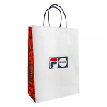 High quality paper shopping bags, Logo custom gift shopping paper bags