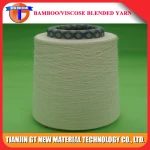 Buy 100% Viscose Rayon Yarn Ring Spun Yarn Black For Knitting