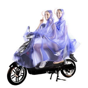 High quality reusable waterproof motorcycle riders/motorcycle rain poncho raincoat for adults