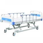 High-quality steel with three functions electric medical bed top selling metal hospital bed