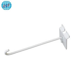 high quality wire metal display chrome steel hook for slat wall