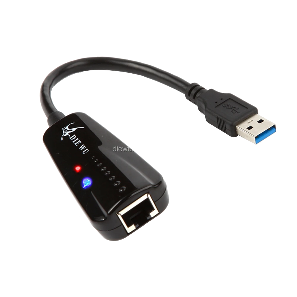 High Speed Wholesale Price USB3.0 Gigabit Ethernet RJ45 External Network Card LAN Adapter 100/1000Mbps