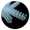 High transparent uniform wall thickness corrugated rubber medical grade hose for anesthesia machine