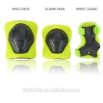 Hight quality Adjustable Kids Skating Knee Elbow Guard Protective Gear Knee Pad for biking
