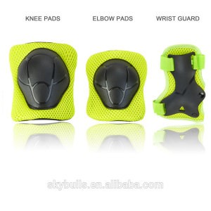 Hight quality Adjustable Kids Skating Knee Elbow Guard Protective Gear Knee Pad for biking
