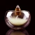 Import Home decoration exquisite handmade smoke return ball ball cone glass crystal incense burner from China