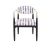 Import home luxury mid century modern chairs living room velvet fabric wood frame metal armchair from China