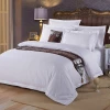 home textile 40s 60s plain white quilts duvet cover bedding set