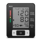Home use BP Electronic Portable Digital Blood Pressure Meter Liquid Crystal Display  smart Wrist Blood Pressure Monitor