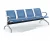 Import Hospital Waiting Room  Stainless Steel 3 Seater Waiting Chair from China