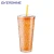 Import Hot Fashionable Self-Cooling BPA Free Double Wall GEL 22oz Freezer Gel Tumbler Plastic Cup With Lid And Straw from China