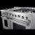 Import ( HOT ) professional gas stove / 48 inch range with griddle ,CSA from China