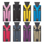 Hot sale 2021 Promotion men leather suspenders For Wholesale