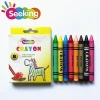 Hot sale 8 pcs wax crayon new design color box non-toxic crayons