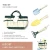 Import Hot Sale Customize Color Oxford Cloth Gardening Planting Tool Set Storage Tote Bag from China
