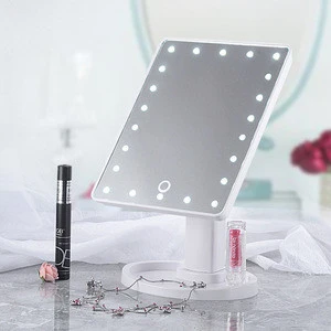 Hot sale LED makeup Mirror With lights 360 Degree Portable Vanity mirror