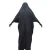Import Hot sale movie Spirited Away the mystery no face male cosplay costumes adult anime costume with mask from China