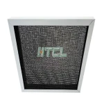 Hot Sale Nylon Durable Washable Fan Coil Unit Filter Aluminum Panel Metal Frame Nylon Mesh Air Filter