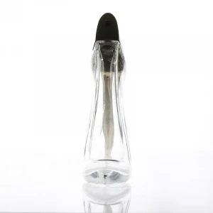 Hot selling 90ml High Heel Shoe Shape Empty Glass fancy perfume Bottle