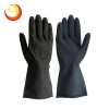 Hot selling black industrial rubber working gloves or latex gloves wome