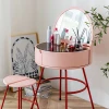 Hot Selling Cheap Girls Table Chair Dressers Beetle Dressing Table With Mirror