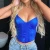 Import Hot Selling Ladies Lace Up Back Fashion Sleeveless Plain Crop Tops Women Camisole from China