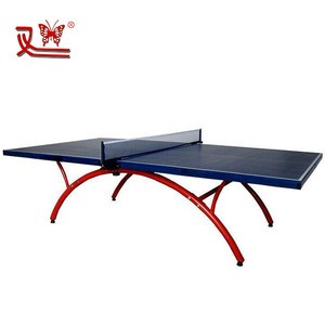 Hot selling  outdoor  foldable and movable table tennis table for training