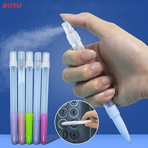 Hot Selling Perfume Pen Sprayer Pen 2 In 1 Function Disinfect Ballpoint Liquid Hand Soap Gel Pen Mosquito Repellent