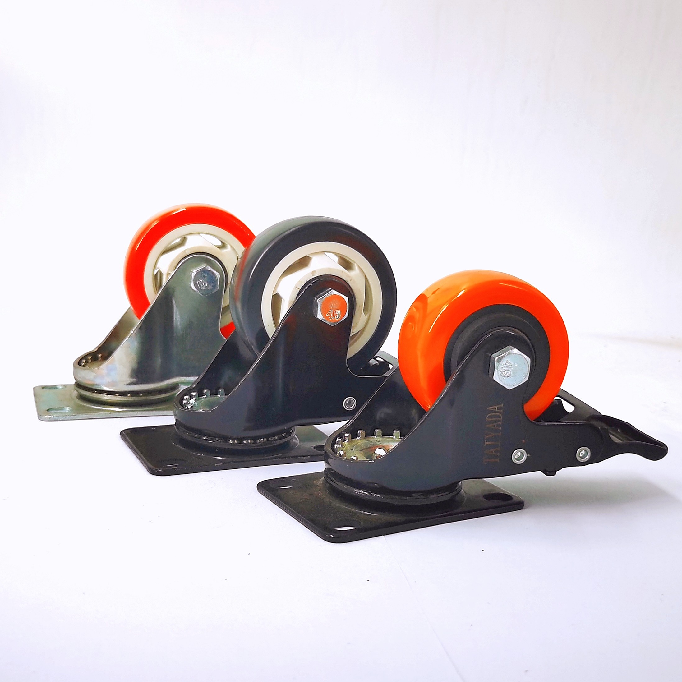 Hot Wholesale PVC Caster with/without Brake for Furniture/Industry
