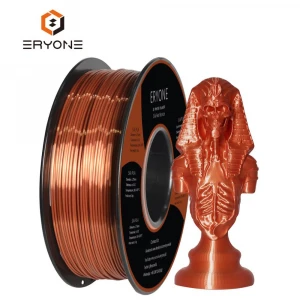Hottest 3D Plastic Rods Filamentos 1.75 seda 0.5kg/1kg 3D Printing Material Silk Copper Fla Filament