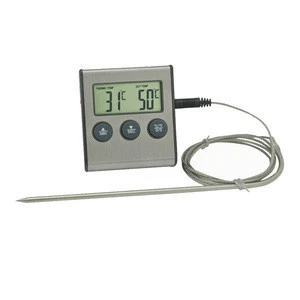Household Thermometers Stainless Steel Probe Kitchen BBQ Thermometer