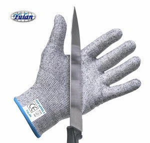 HPPE cut resistance glove, Level 5