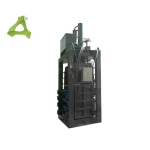 Hydraulic press used clothes baler machine for clothes and textile recycling