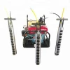 Hydraulic rock splitter with stone splitting wedges for sale