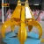 Import hydraulic rotator grapple for excavators hydraulic rotating grab from China