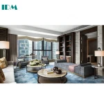 IDM-316 Hotel Lobby Upholstery Fabric Hotel Sofa Living Room Furniture