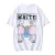 Import IHJ3846 Summer new cartoon print mens loose cotton short-sleeved T-shirt from China