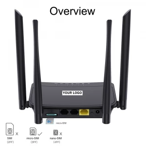 Indoor Universal LTE 3/4G CPE 300M Wireless High Speed Router AP Hotspot With RJ45 For Max 32 Users Simultaneous Internet access