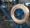 Induction metal melting furnace for casting copper ingot
